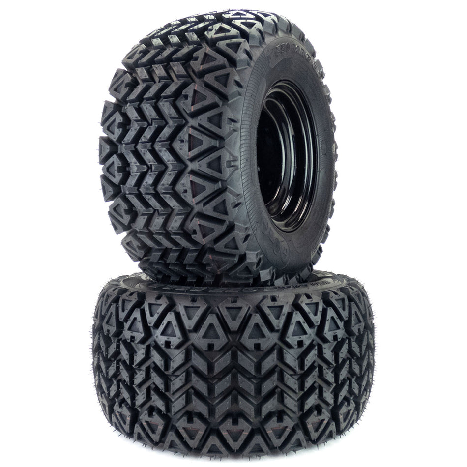 (2) All Terrain Tire Assemblies 18x9.50-8 Compatible With Bad Boy 48" & 54" MZ Magnum 022-8050-22