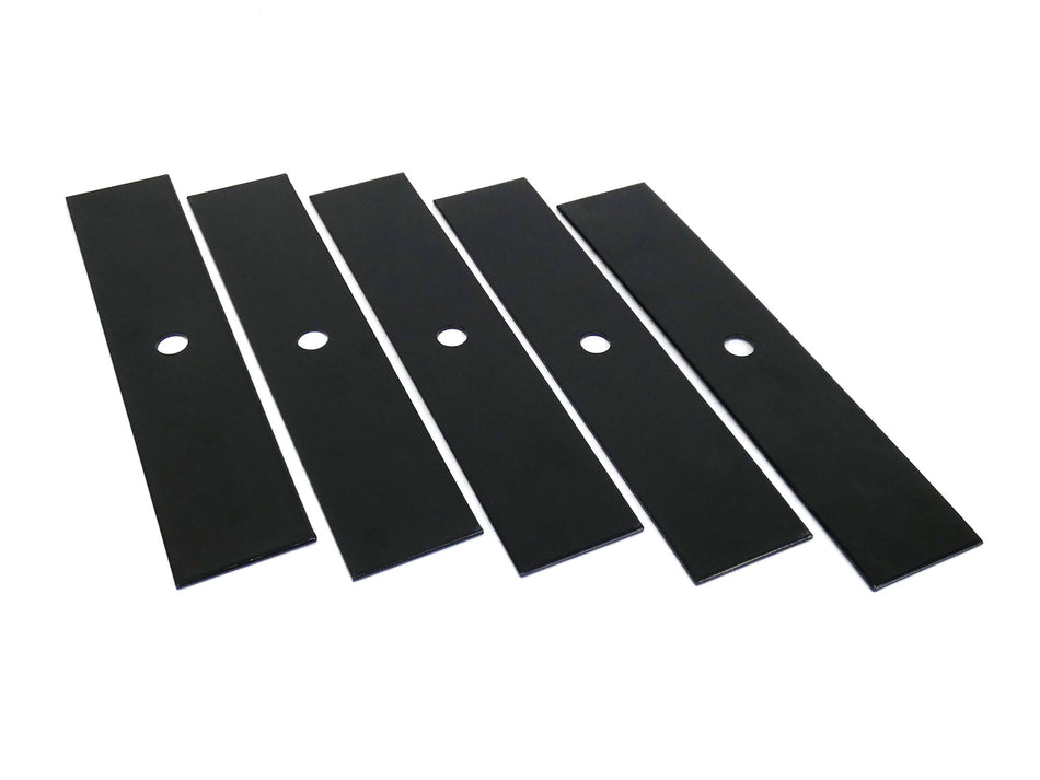 (5) 40-131 Edger Blades 10" x 2" Fits Power Trim 150 200 200-4 200-8 200-H 208-H