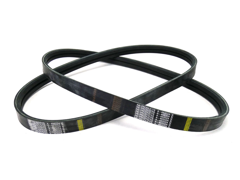 (2) Drive Belts Scag 48202A fits Commercial Walk Behind Mowers 48202