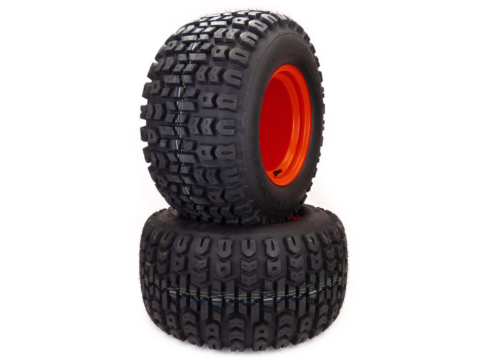 (2) All Terrain Tire Assemblies 26x12.00-12 Fits Kioti CS2210 CS2510