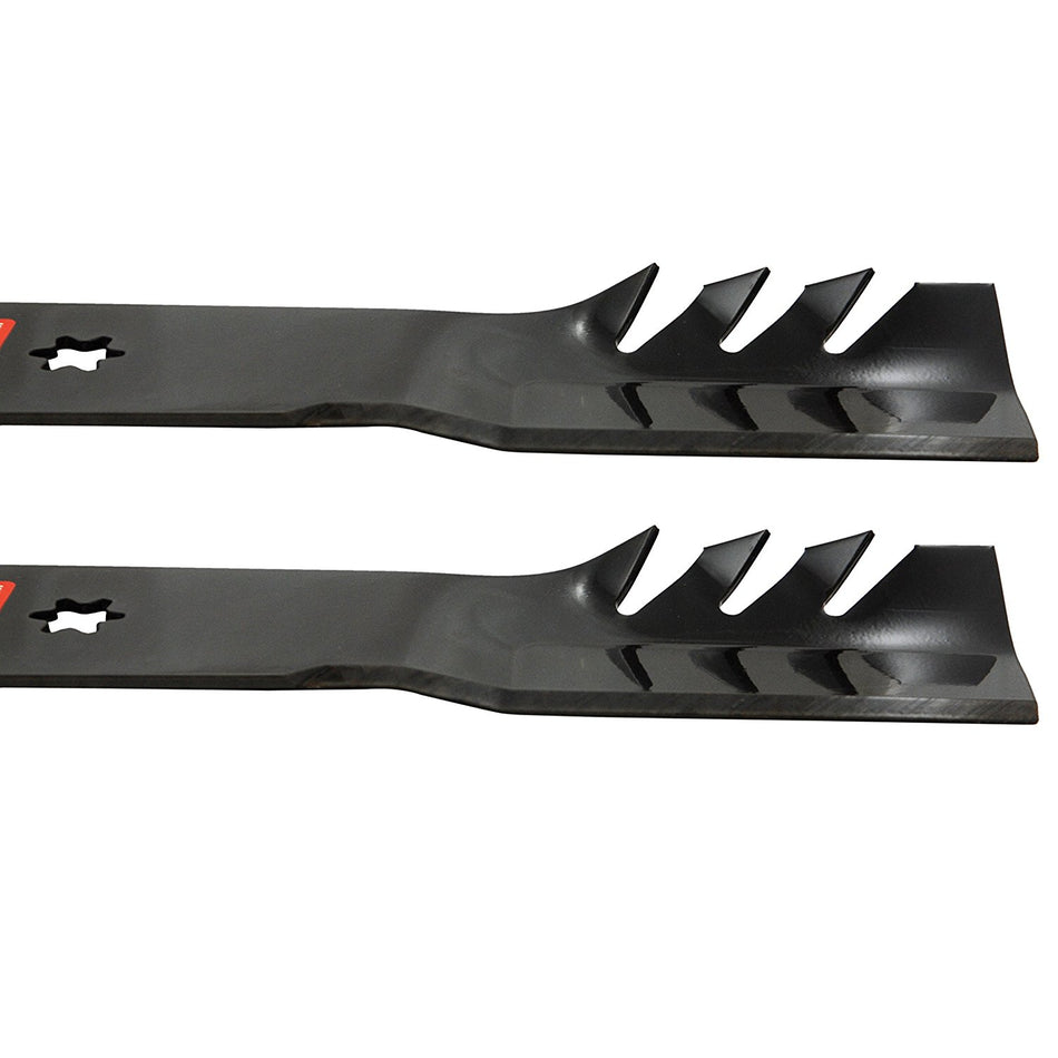 (2) Fusion G5 3-In-1 Mulching Blades Compatible With MTD 742-0616, 942-0616