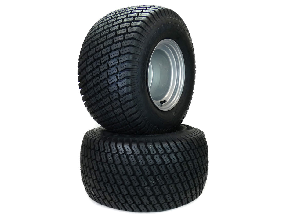 (2) Turf Tire Assemblies 22x11.00-10 Fits Hustler Raptor SDX 54" 60" 607099