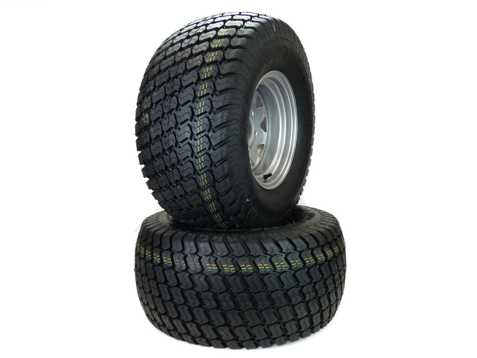 (2) Turf Tire Assemblies 26x12.00-12 Fits Hustler Super 88 607647