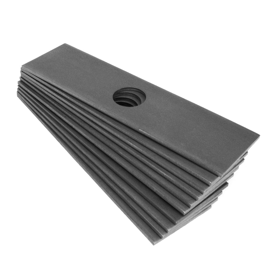 (10) Pk Edger Blades 8" X 2" Fits Echo Husqvarna Ryobi Shindaiwa Red Max