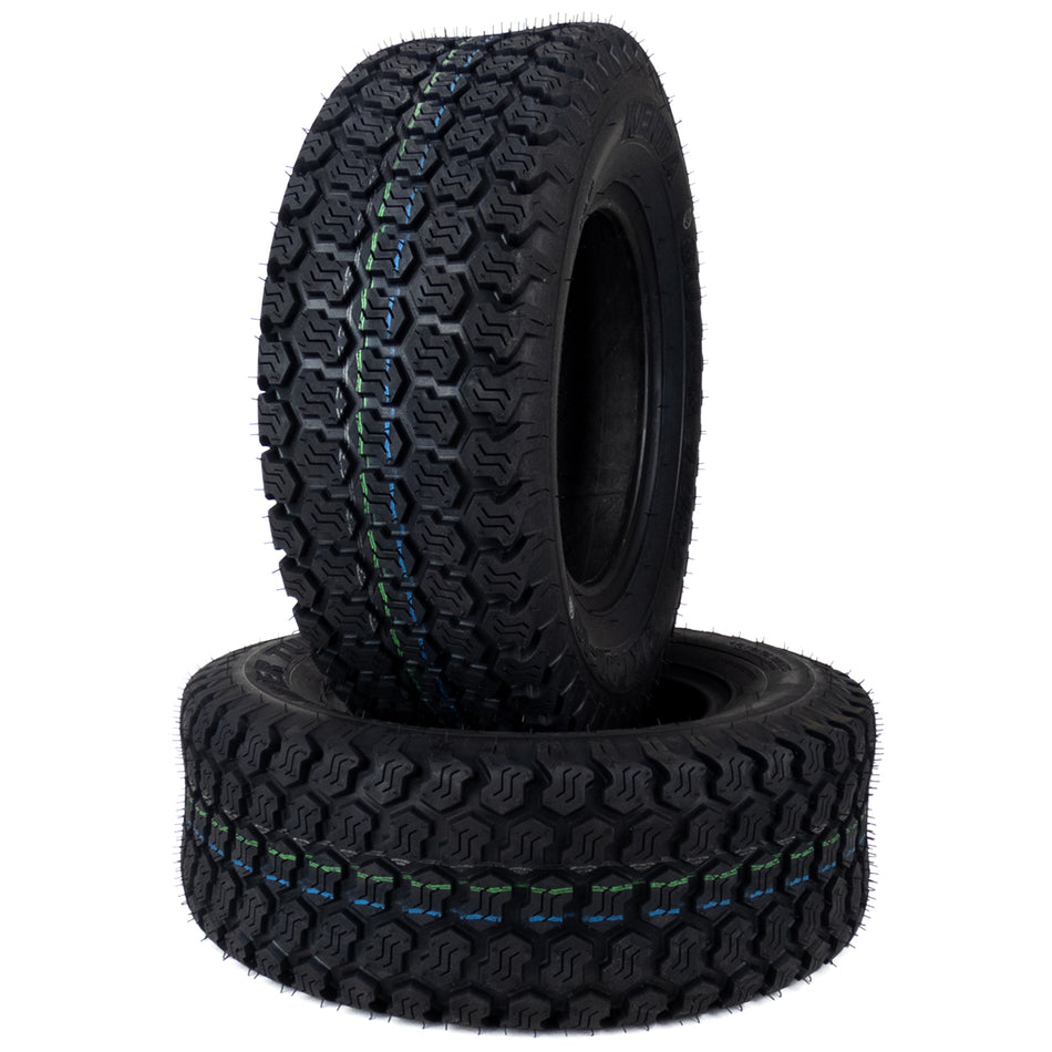 (2) Super Turf Tires K500 4 Ply 21x7.00-10 Zero Turn Mowers