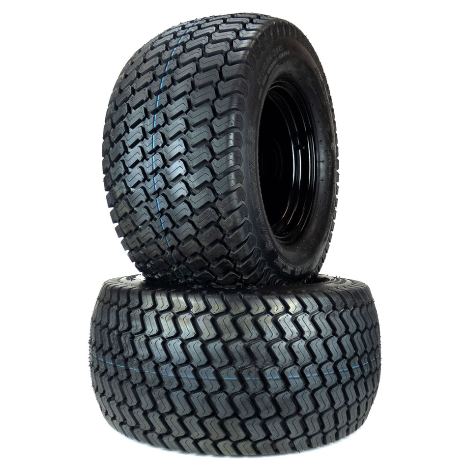 (2) Turf Tire Assemblies 24x12.00-12 Fits Scag Patriot Tiger Cat II 61" 486291
