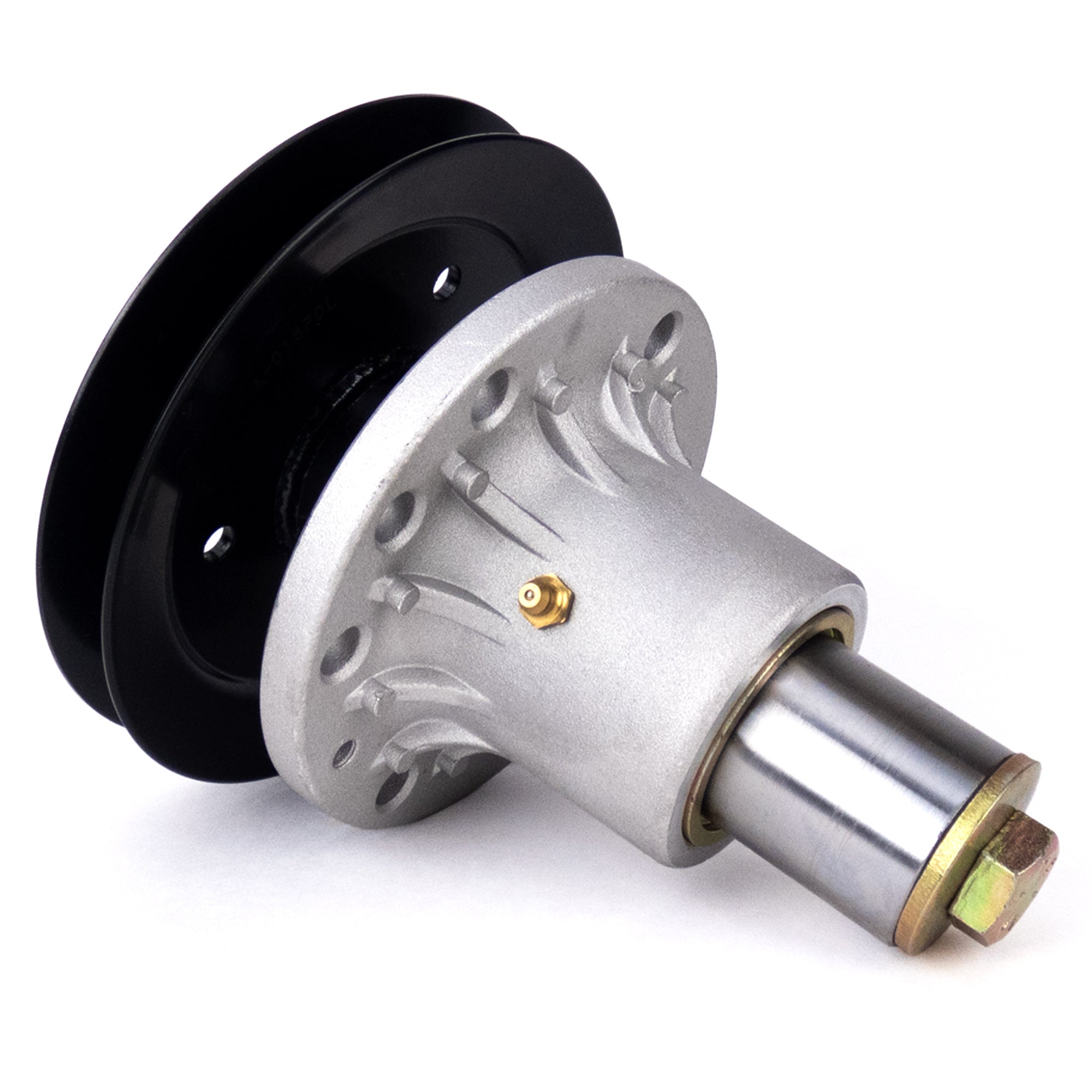 1) Spindle Assembly w/ Pulley Fits Exmark Lazer Z Turf Ranger 52