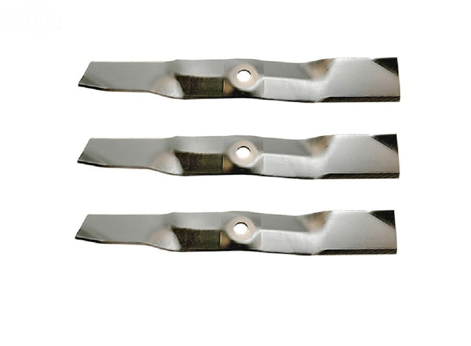 Set Of 3 Blades Replaces JOHN DEERE M127500 M145476 OREGON 90-348 96-354