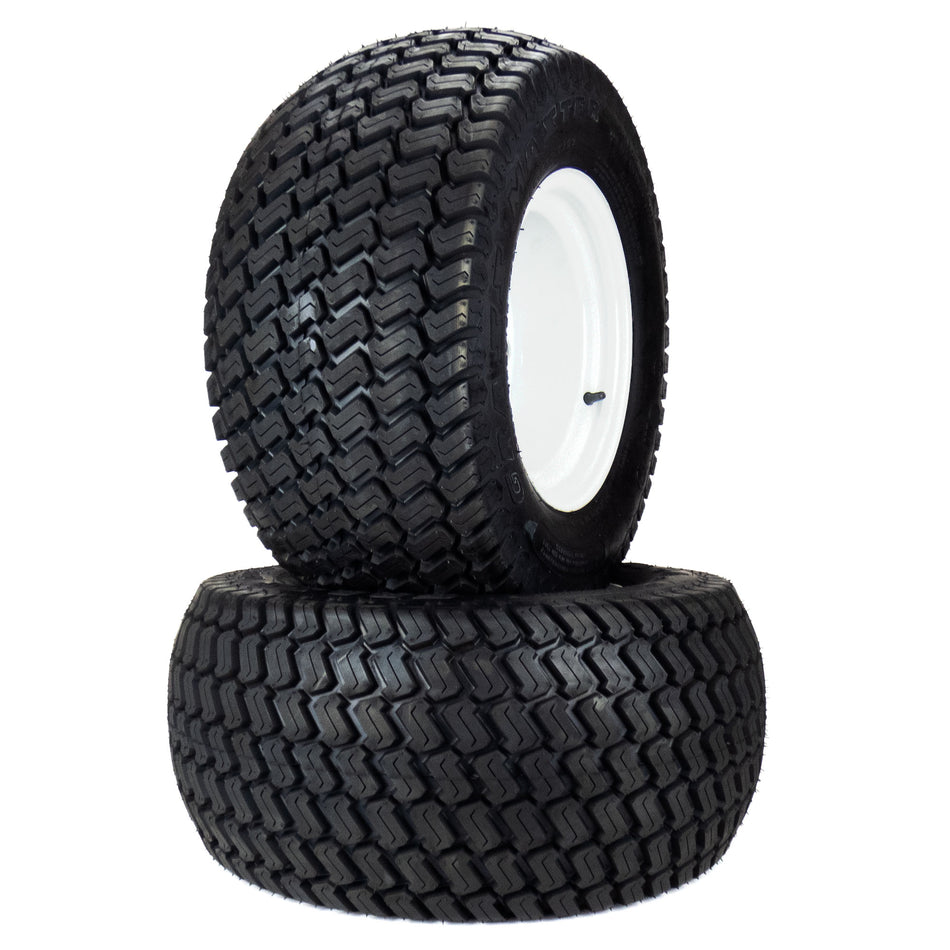 (2) Turf Wheel/Tire Assemblies 24x12.00-12 Fits Exmark, Toro 109-8972 - 109-3156