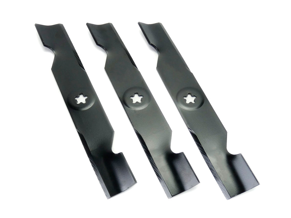 (3) Hi Lift Blades fits AYP 48" GTH2548 - 173920 - 532180054