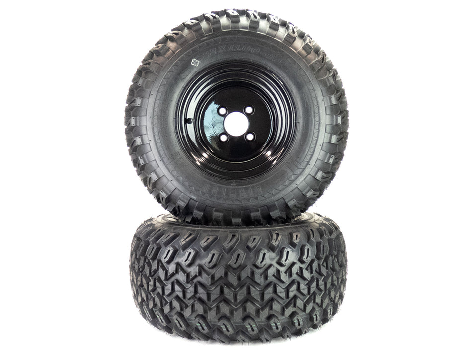 (2) All Terrain Tire Assemblies 22x11.00-10 Fits Gravely Ariens HD ZX Apex Zenith 52" 60" 79110700