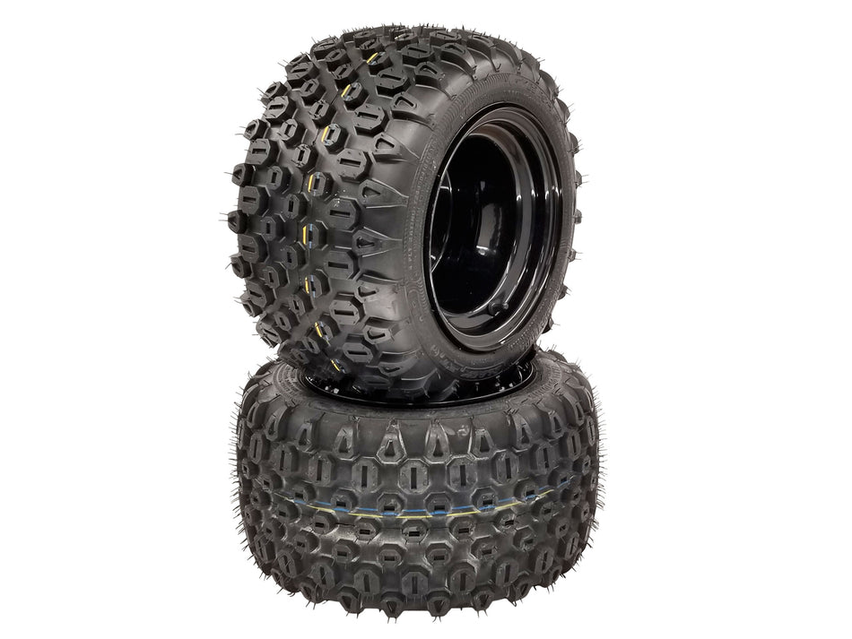(2) Wide Stance Tire Assemblies 18x10.50-10 Fits BigDog Alpha 42" 52" 604963