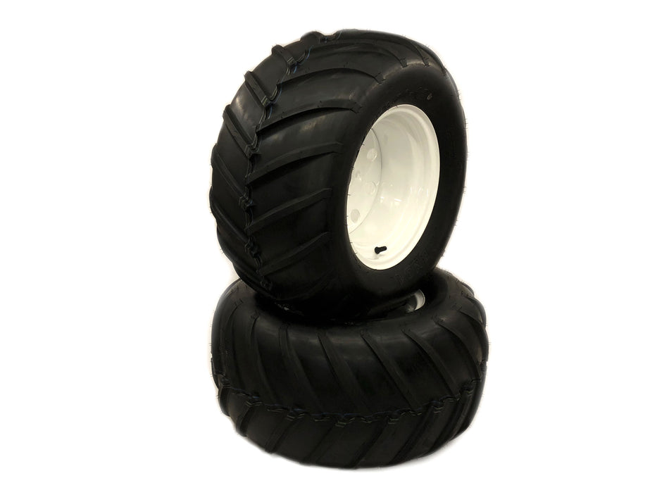 (2) Aggressive Tire Assemblies 24x12.00-12 Fits Exmark Toro Lazer Z 109-8972