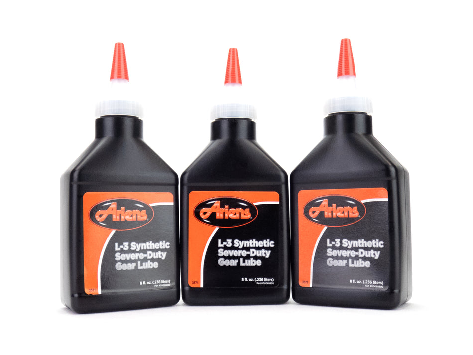 (3) Ariens L3 Synthetic Gear Lube Snow Blower Snow Thrower L1 L2 00068800