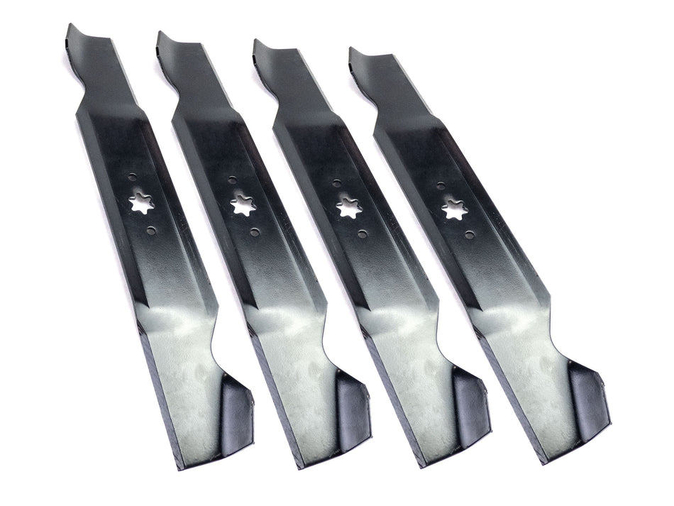 (4) Blades Compatible With MTD 38" 742-0610, 942-0610, 942-0610A, 942-0654