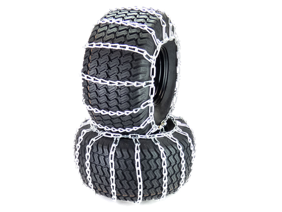 2-Link Tire Chains Snow/Mud 20x8.00-8 20x8.00-10 20x9.00-8 21x7.00-10