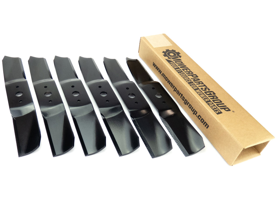 (6) Blades Compatible With Cub Cadet 44" GT2544, Z Force 759-3939 742-3036