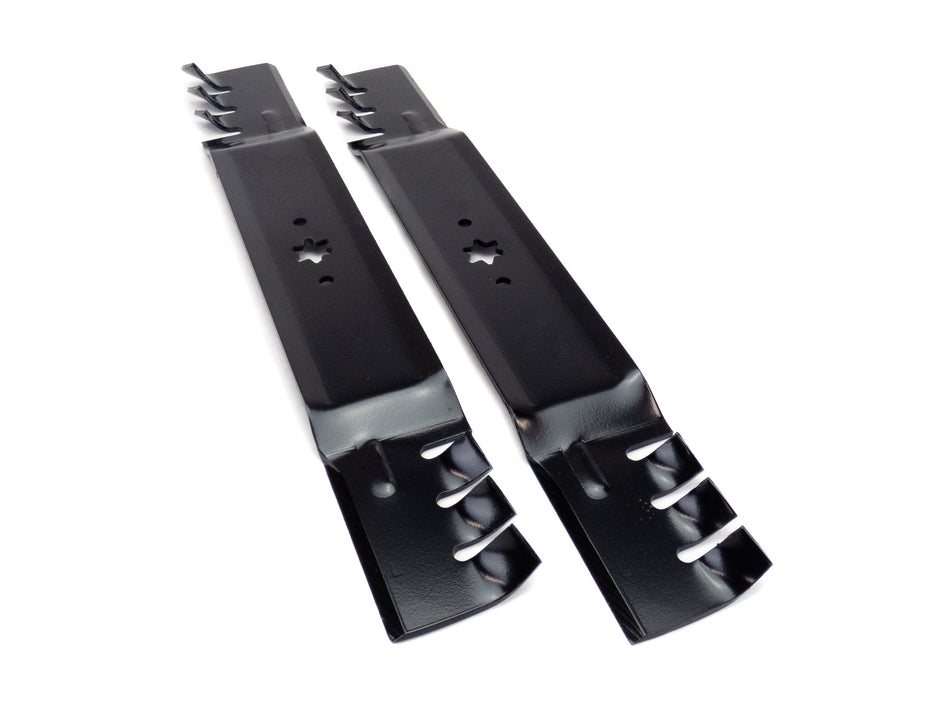 (2) Mulching Blades Compatible With MTD 42" 742-04126, 742-0616, 942-04126