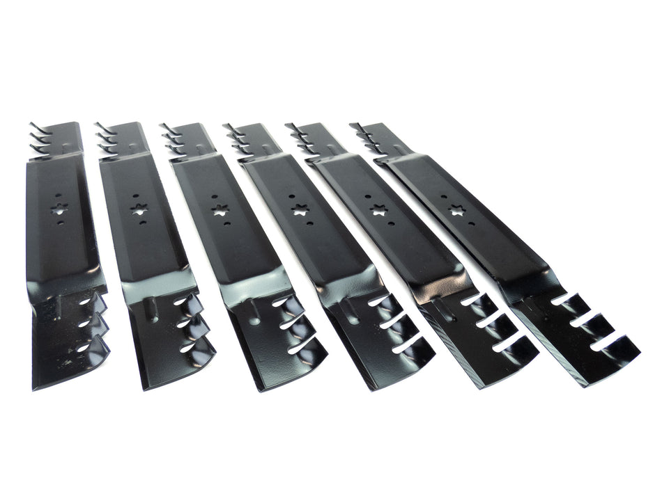 (6) Mulching Blades for 42" 742-04126, 742-0616, 942-04126