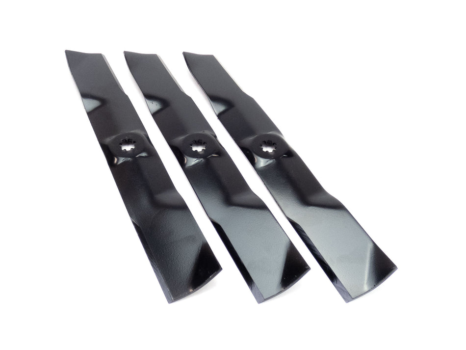 (3) Blades for 54" D170, G110, LA150, LA175 GX21380, GY20679, GY20684