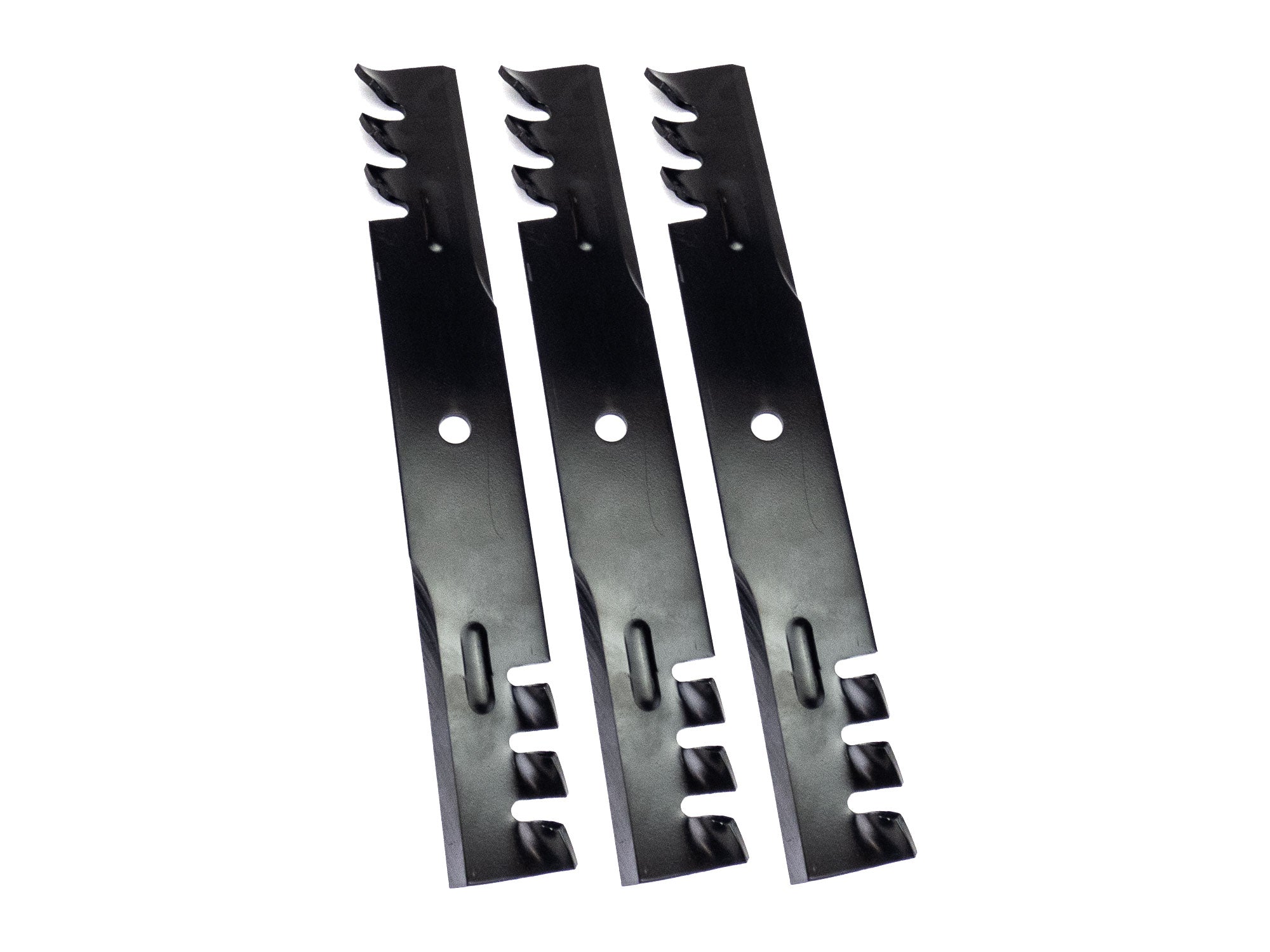 3-Pack Mulching Blades For Hustler Raptor & Raptor Limited 52" Deck - Part # 785436 & 795526