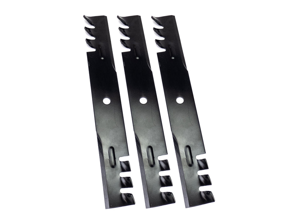 (3) Mulching Blades for Hustler 52" Fastrak & Z Series 785436, 30227-52X