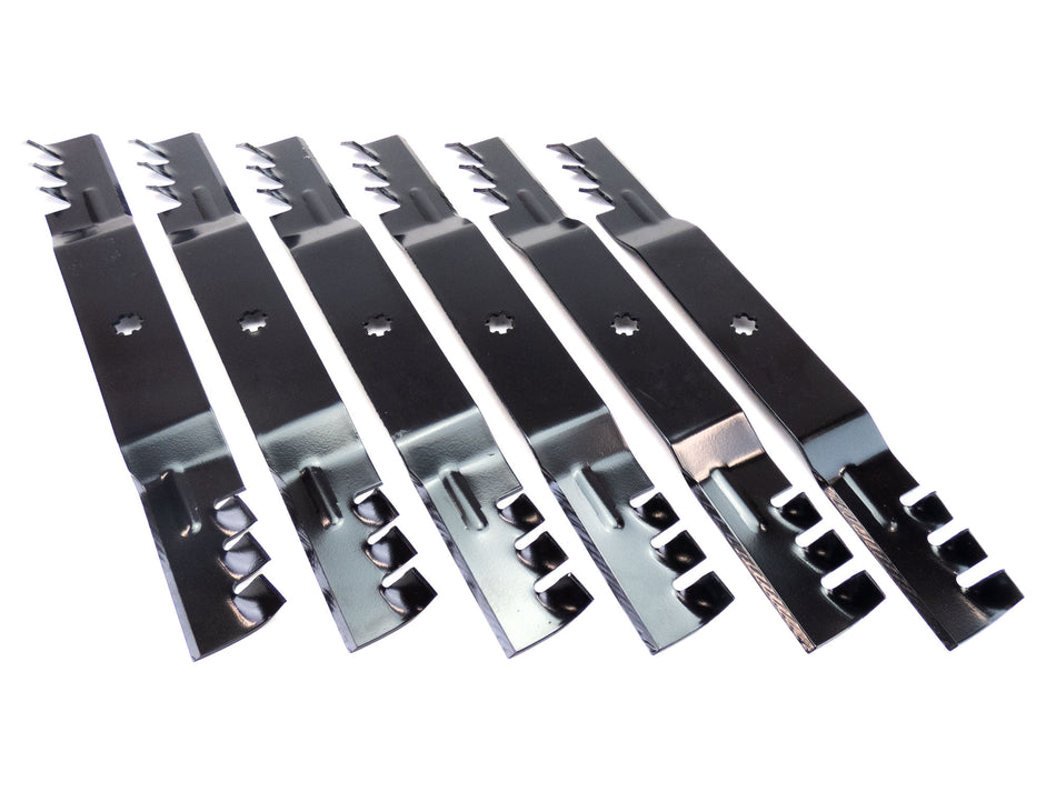 (6) Blades for 42" D100, LA100 AM137328, AM141033, GX22151, GY20850