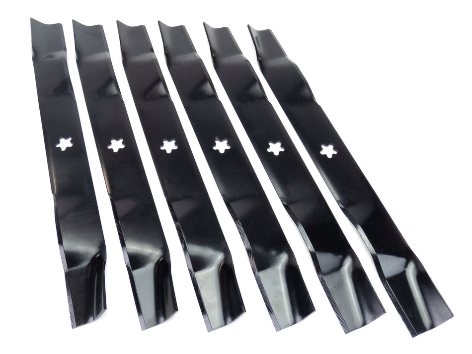 (6) Blades for AYP & Husqvarna 42" BB185H42LT, BB185H42YT, 532139775, 594893101