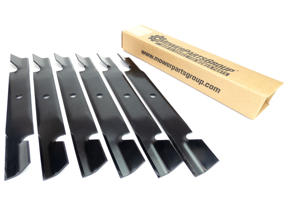 (6) Blades for Toro 54" Titan ZX5400, ZX5420, ZX5450, MX5480 115-9650-03