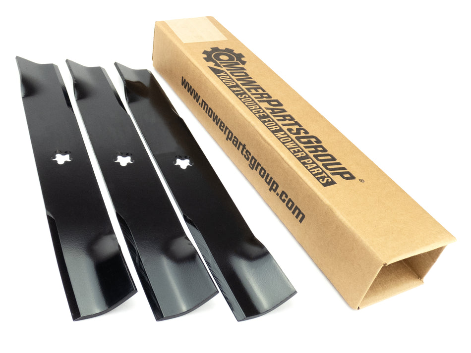 (3) Lawn Mower Blades Replaces Husqvarna 574870801