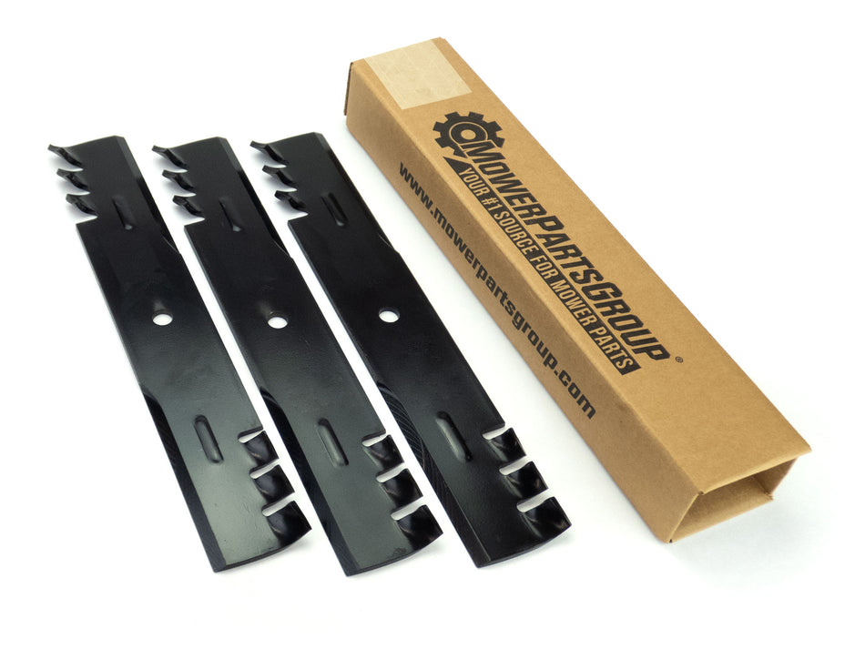 (3) Heavy Duty Blades Replaces Scag 481707