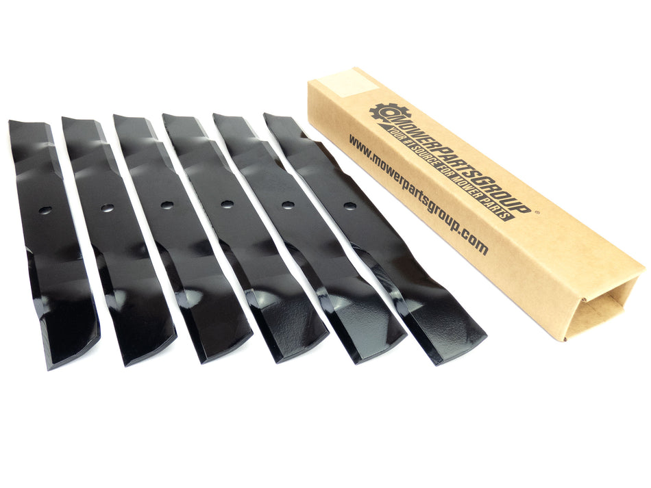 (6) Mulching Blades for Gravely 60" Pro Master 300, Pro 40 052929, 08866900