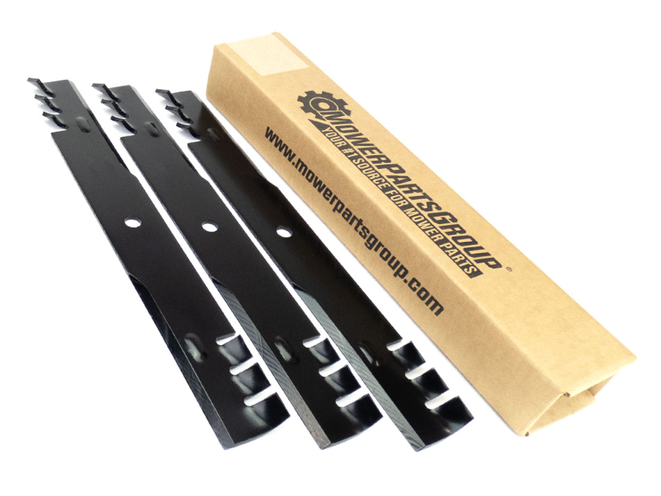 (3) Mulching Blades Replaces Bad Boy 038-6050-00 Toro 105-7718-03