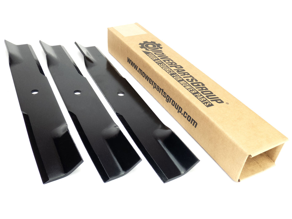 (3) High Lift Blades for Hustler 60" Mini Fastrak, XR7 602771, 607280, 30227-60H