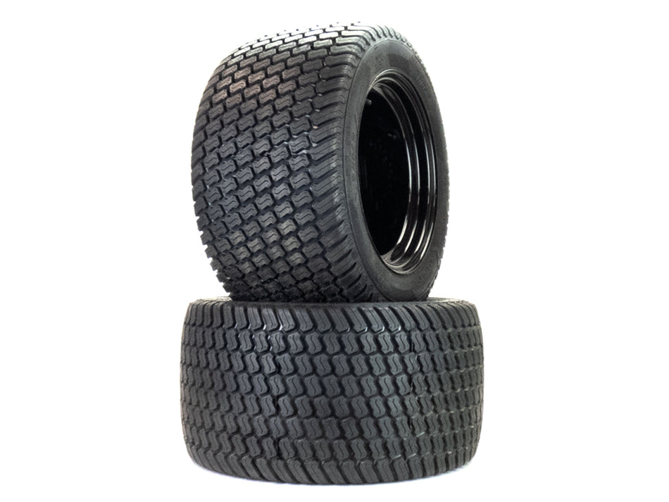 (2) Flat Free Turf Tire Assemblies 24x12.00-12 Compatible With Bad Boy Outlaw 54" 61" 72" 022-4070-00 022-5349-00