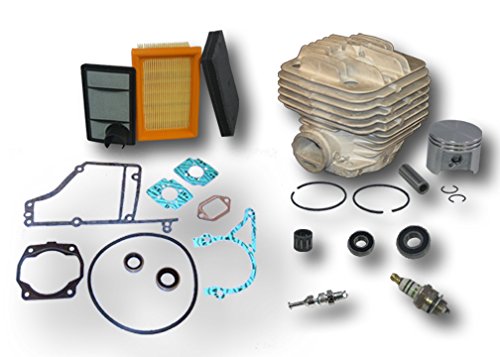 TS400 Concrete/Chop Saw Rebuild Kit Includes Cylinder Gaskets Air Filter Decompression Valve Bearings Spark Plug