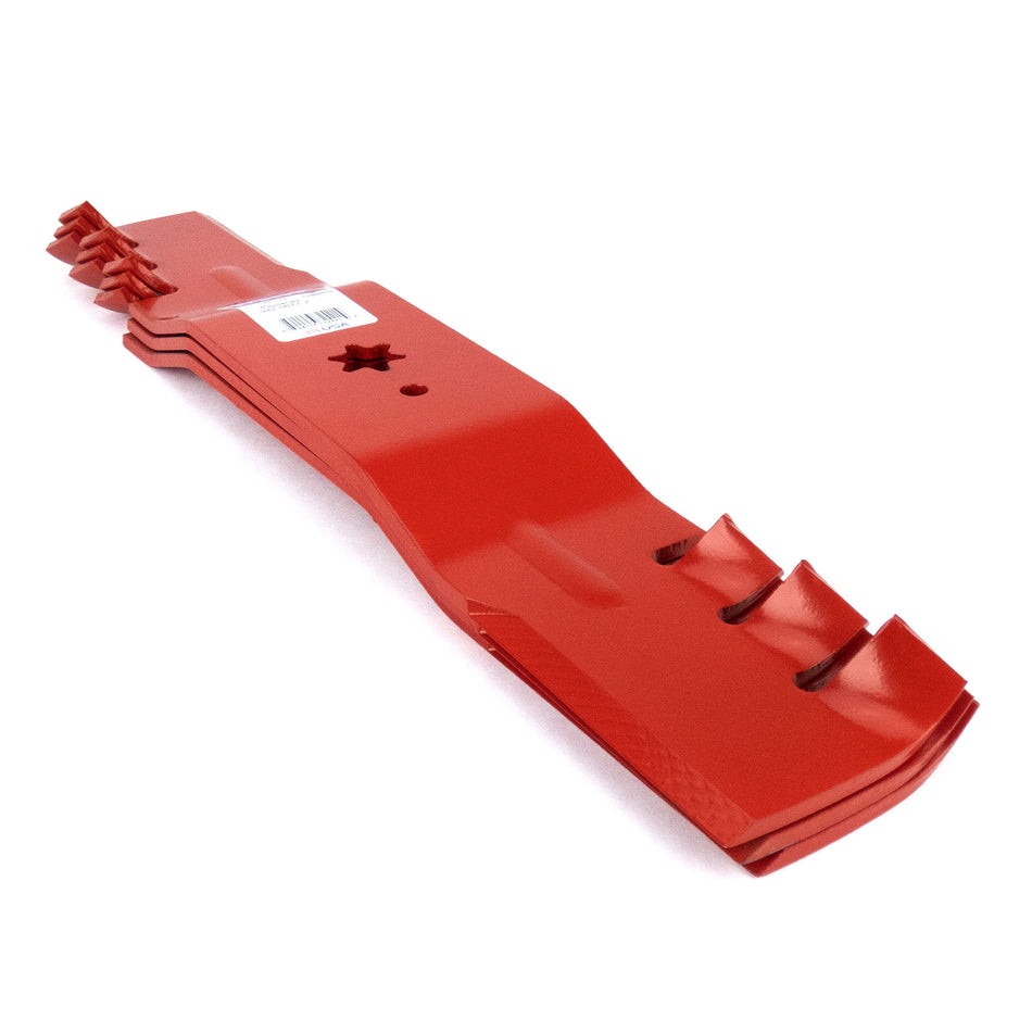 (3) Mulching Blades Compatible With Cub Cadet 54" RZT Series 742-0677, 942-0677