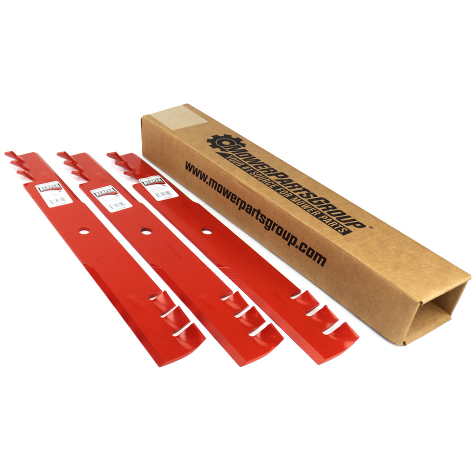 (3) Reaper Mulching Blades Fit Hustler 60" Dash Raptor XR-7 794230