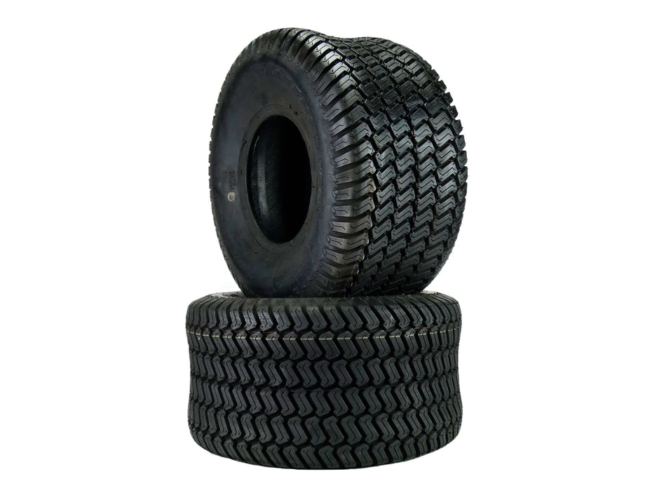 (2) 20x10.00-8 Turf Tires 4 Ply Lawn Mower and Garden Tractor 20x10x8 20x10-8