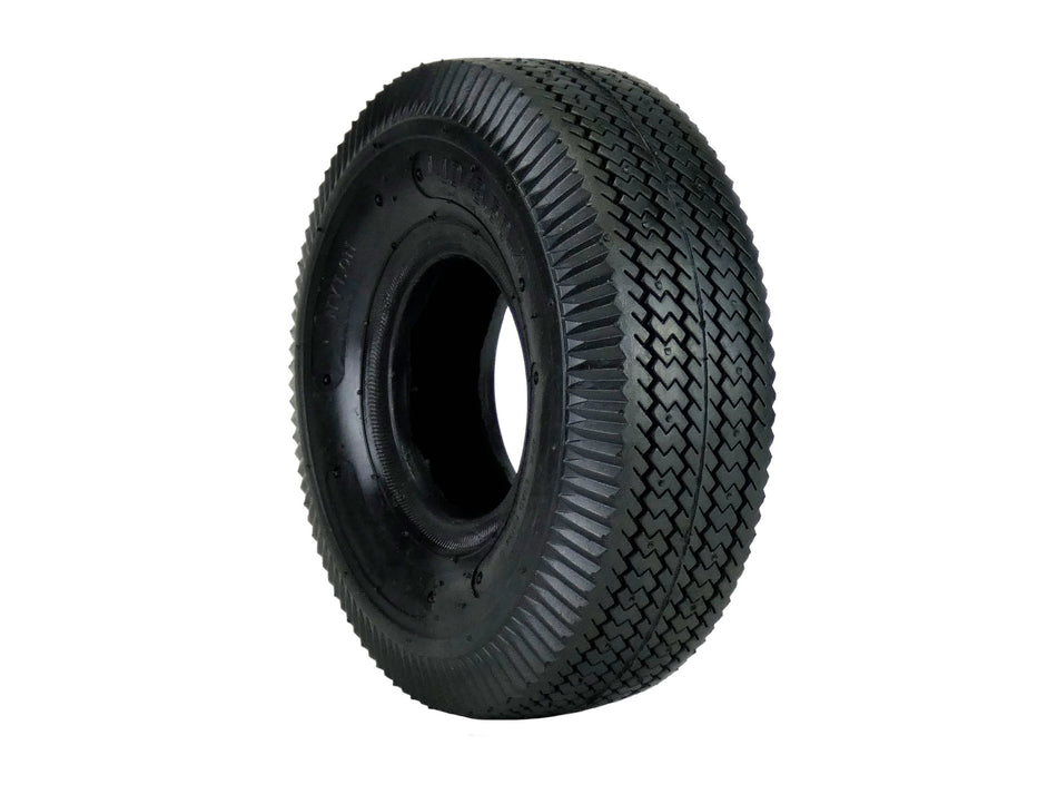 (1) Saw Tooth 4 Ply Tubeless Tire 4.10x3.50x4 4.10-3.50-4 410/3.50-4