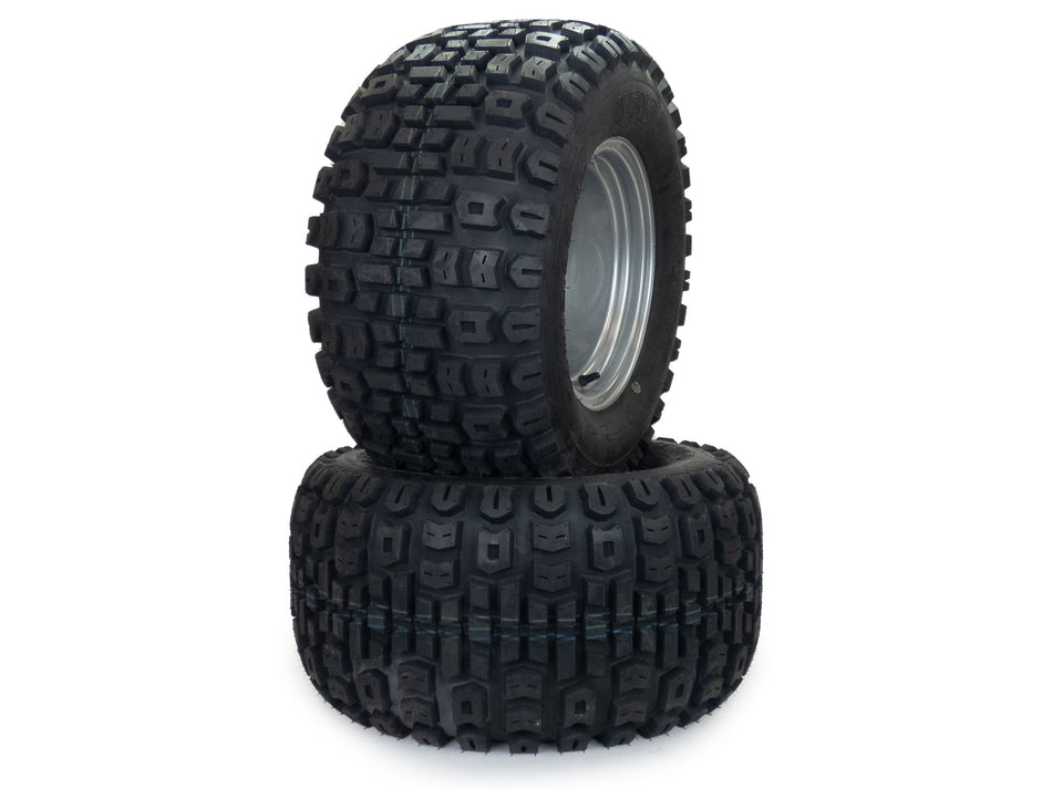 (2) All Terrain Tire Assemblies 24x12.00-12 Fits Hustler Super Z 66" 72" 606969