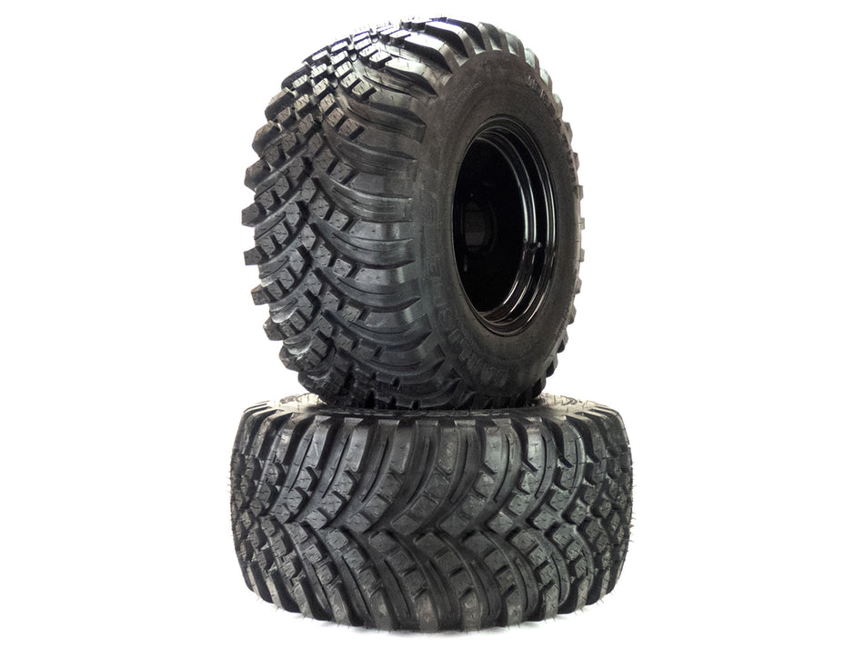 MowerPartsGroup (2) Versa Turf Tire Assemblies 26x12.00-12 Fits Gravely Pro-Turn 500 600 60" 72" 07101401