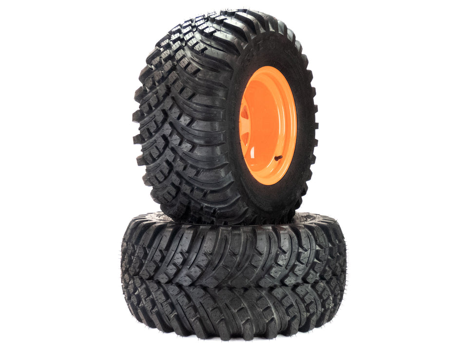 (2) Versa Turf Tire Assemblies 26x12.00-12 Fits Scag Turf Tiger II 61" 72" 485604 486159